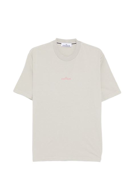 2100001 t-shirt man pearl grey STONE ISLAND | L1S15 2100001 S0374V0061